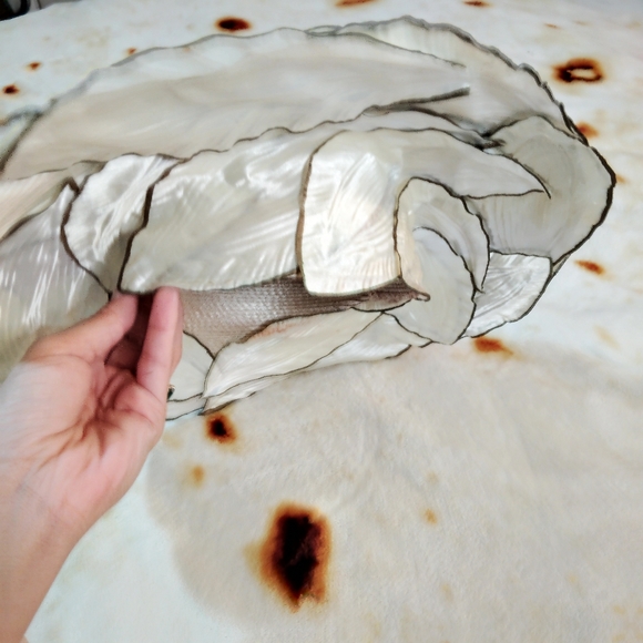 🖤3for25🖤Boho Tribal Cottagecore Avant Garde Handmade African Leafy Sun Hat - Picture 10 of 12